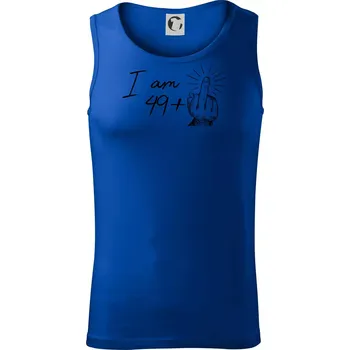 I am fuck off 50 - Tílko pánské Core - M ( Královská modrá )