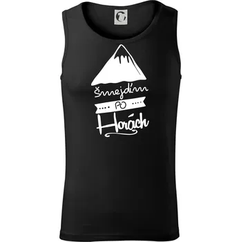 Pánské termoprádlo Šmejdím po horách - Tílko pánské Core - M ( Černá )