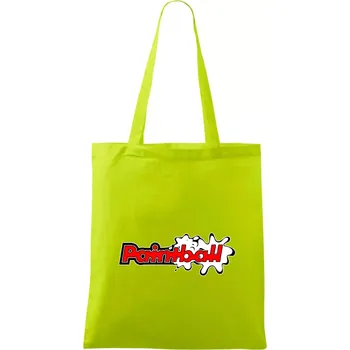 Nákupní taška Paintball splash - Taška bavlněná - 42 x 38 cm ( Limetková )
