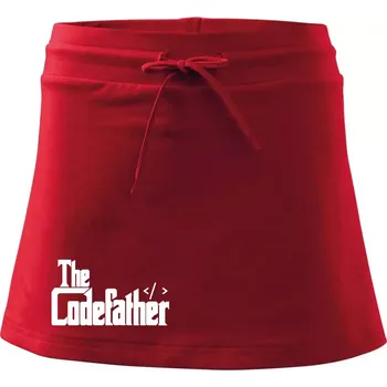 Dámská sukně The codefather - Sportovní sukně - two in one - M ( Červená )