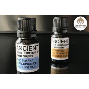 Aroma difuzér AROMATERAPEUTICKÁ SMĚS PRO AROMA DIFUZÉR DO AUTA - SOUSTŘEĎ SE & ŘIĎ