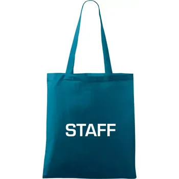 Staff - Taška bavlněná - 42 x 38 cm ( Petrolejová )