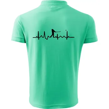 Pánská košile Ekg golf - Muž - Polokošile pánská Pique Polo 203 - 5XL ( Mátová )