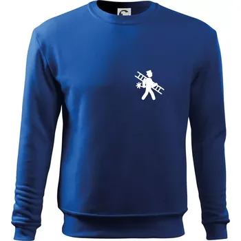 Kominík logo prso - Mikina Essential dětská - 146 cm/10 let ( Královská modrá )