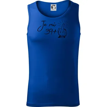 Je mi 40 - Prostředníček - Tílko pánské Core - 2XL ( Královská modrá )