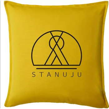 Polštář Ikona - stanuju - Polštář 50x50 - 50x50 - Pouze potah ( Žlutá )