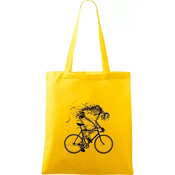 Gravel Bike - kostra - Taška bavlněná - 42 x 38 cm ( Žlutá )