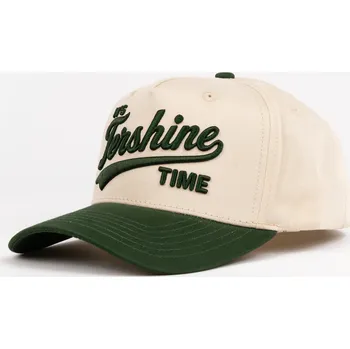 Kšiltovka Kšiltovka Tershine time zelený nápis Tershine Baseball Snapback