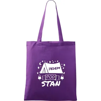 Jedem pod stan - Taška bavlněná - 42 x 38 cm ( Fialová )