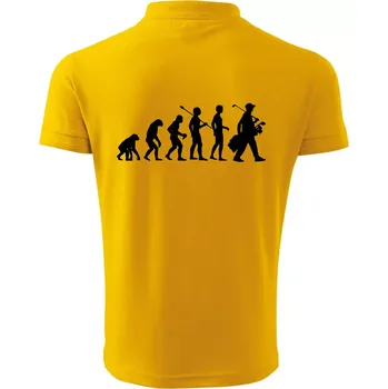 Pánská košile Evoluce golf - Muž - Polokošile pánská Pique Polo 203 - L ( Žlutá )