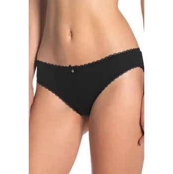 Dámská móda Dámské kalhotky MINI BIKINI L-4000MB-02 černá M