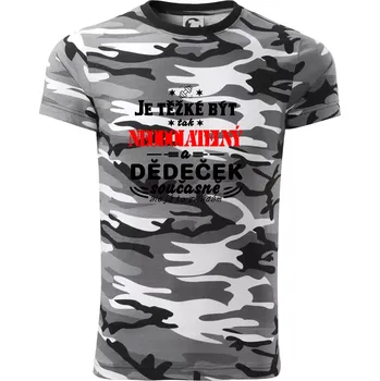Je těžké být neodolatelný dědeček - Army CAMOUFLAGE - M ( Šedý maskáč )