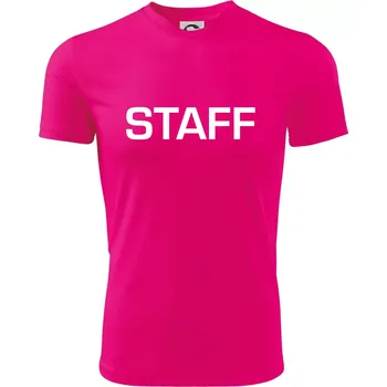 Chlapecké tričko Staff - Dětské triko sportovní (dresovina) - 158 cm/12 let ( Neon Pink )