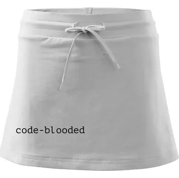 Dámská sukně Code blooded - Sportovní sukně - two in one - S ( Bílá )
