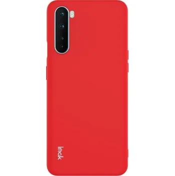 Pouzdro na mobilní telefon IMAK 23754 IMAK RUBBER Gumový kryt OnePlus Nord červený