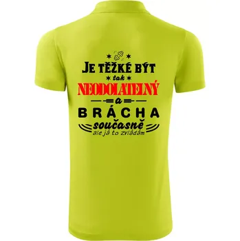 Pánská košile Je těžké být neodolatelný traktorista - Polokošile Victory sportovní (dresovina) - XL ( Limetková )