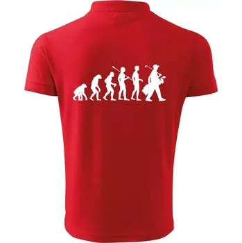 Pánská košile Evoluce golf - Muž - Polokošile pánská Pique Polo 203 - 3XL ( Červená )