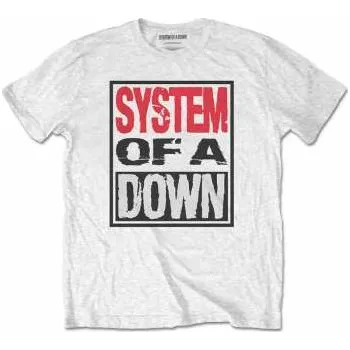 Merch System Of A Down: Tričko Triple Stack Box M