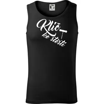 Pánské termoprádlo Klíč ke štěstí vývrtka jednoduchá - Tílko pánské Core - XL ( Černá )