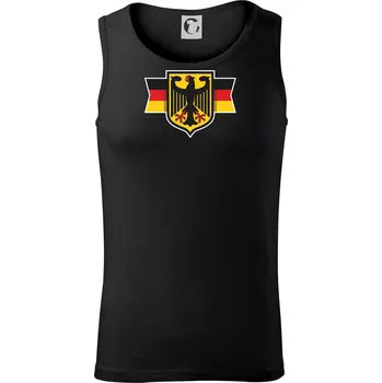 Německá orlice a vlajka - Tílko pánské Core - S ( Černá )