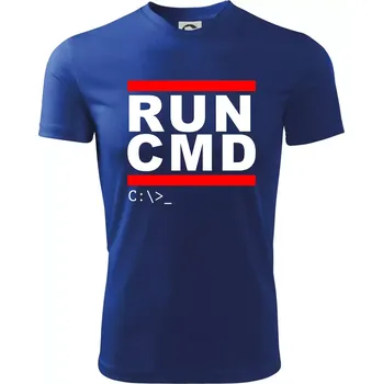 Chlapecké tričko Run CMD - Dětské triko sportovní (dresovina) - 158 cm/12 let ( Královská modrá )