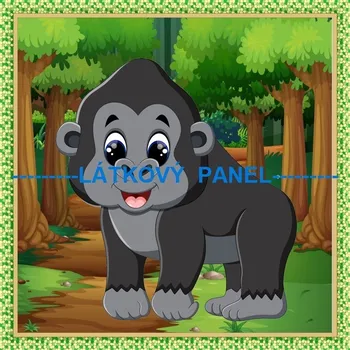 Panel bavlna - ZOO-194-65 Velikost: 30x30cm