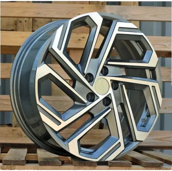 Alu kolo Alu kola Racing Line FBX345, 19x7.5 5x114.3 ET51, šedivá + leštění (zátěžová)