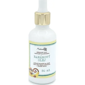 Banánový olej Medarek 50 ml – pro citlivou pokožku dětí, suchou pleť a výživu vlasů