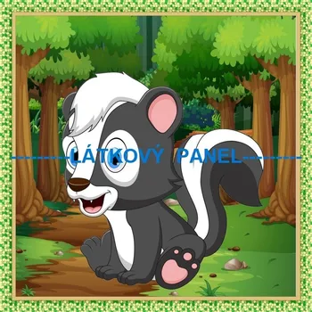 Panel bavlna - ZOO-194-71 Velikost: 15x15cm