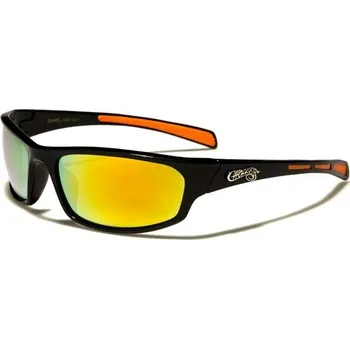 Sluneční brýle CHOPPERS WRAP AROUND zrcadlové Sluneční brýle Zeleno-oranžové Olympic eyewear CP6666s5