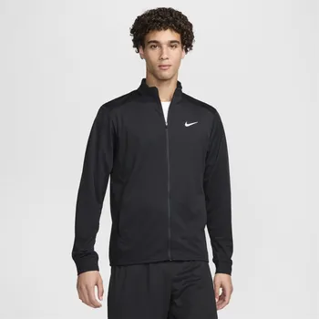 Pánská casual bunda Nike Totality Mens Dri-FIT Knit Jacket Black/White 2XL