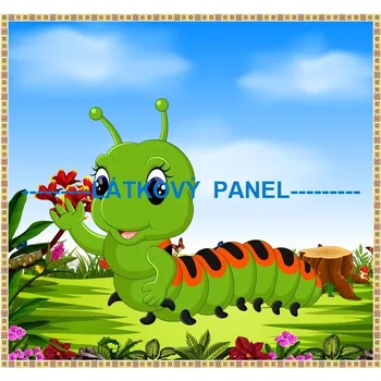 Panel bavlna - NA LOUCE-194-45 Velikost: 20x20cm