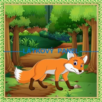 Panel bavlna - ZOO-194-74 Velikost: 15x15cm