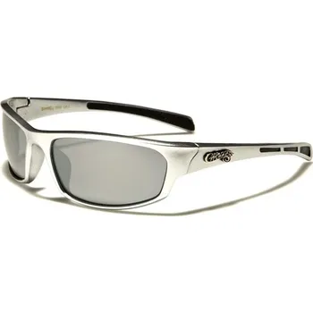 Sluneční brýle CHOPPERS WRAP AROUND zrcadlové Sluneční brýle Stříbrné Olympic eyewear CP6666s2