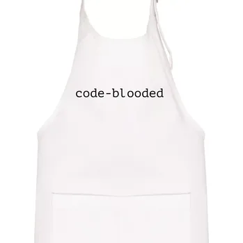 Kuchyňská zástěra Code blooded - Dětská zástěra na vaření - Univerzální velikost ( Bílá )