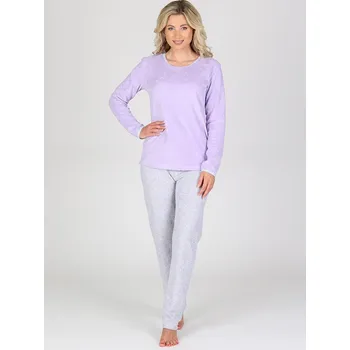 Dámské pyžamo EVONA a.s. Dámské froté pyžamo P 1422 033 - P1422 033 L