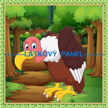 Panel bavlna - ZOO-194-75 Velikost: 15x15cm