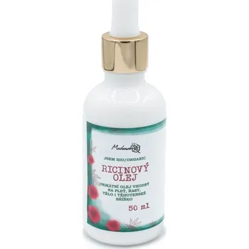 BIO ricinový olej Medarek 50 ml – na vrásky, strie, růst řas a regeneraci vlasů