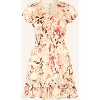 Dámské šaty Guess Dámské Šaty Brigida S Volánky, tmavě žlutá / červená /...