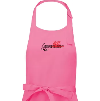 Kuchyňská zástěra Physiotherapist sadist - Pánská zástěra na vaření - Univerzální velikost ( Růžová )