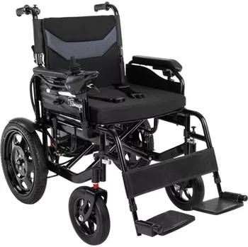 Invalidní vozík Elektrický invalidní vozík POWER-TIM, skládací, s dojezdem 25 km - 130 kg