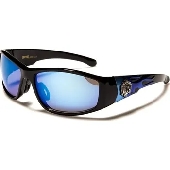 Sluneční brýle CHOPPERS FIRE zrcadlové ovální Sluneční brýle Modré Choppers 97k-cube