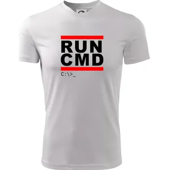 Pánské tričko Run CMD - Pánské triko Fantasy sportovní (dresovina) - XL ( Bílá )