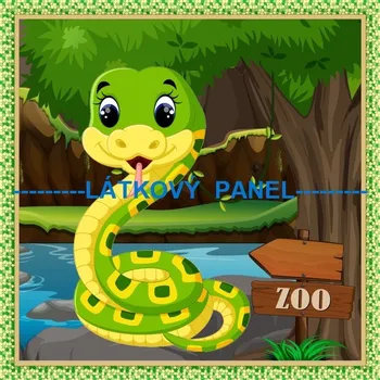 Panel bavlna - ZOO-194-53 Velikost: 15x15cm