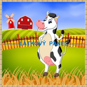 Panel bavlna - NA STATKU-194-32 Velikost: 15x15cm