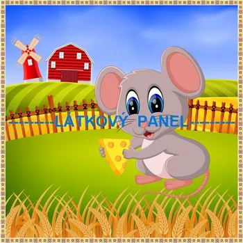 Panel bavlna - NA STATKU-194-31 Velikost: 15x15cm