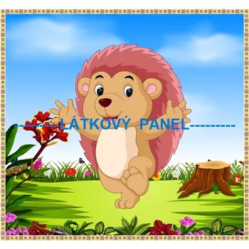 Panel bavlna - NA LOUCE-194-33 Velikost: 20x20cm