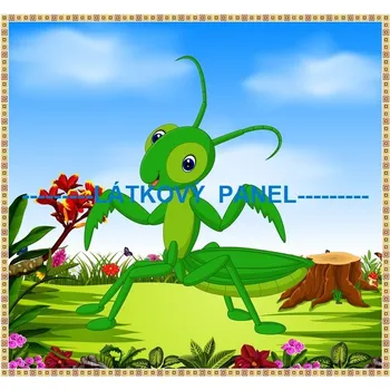 Panel bavlna - NA LOUCE-194-34 Velikost: 15x15cm