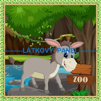 Panel bavlna - ZOO-194-62 Velikost: 15x15cm