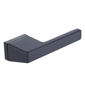 Dveřní kování Kuchinox Klika SILANA hranatá rozeta - černá - (komplet 2 ks)